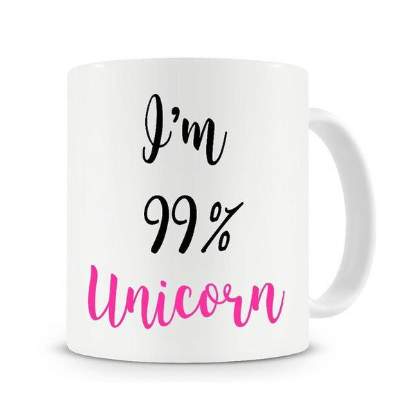 I'm 99% Unicorn Mug